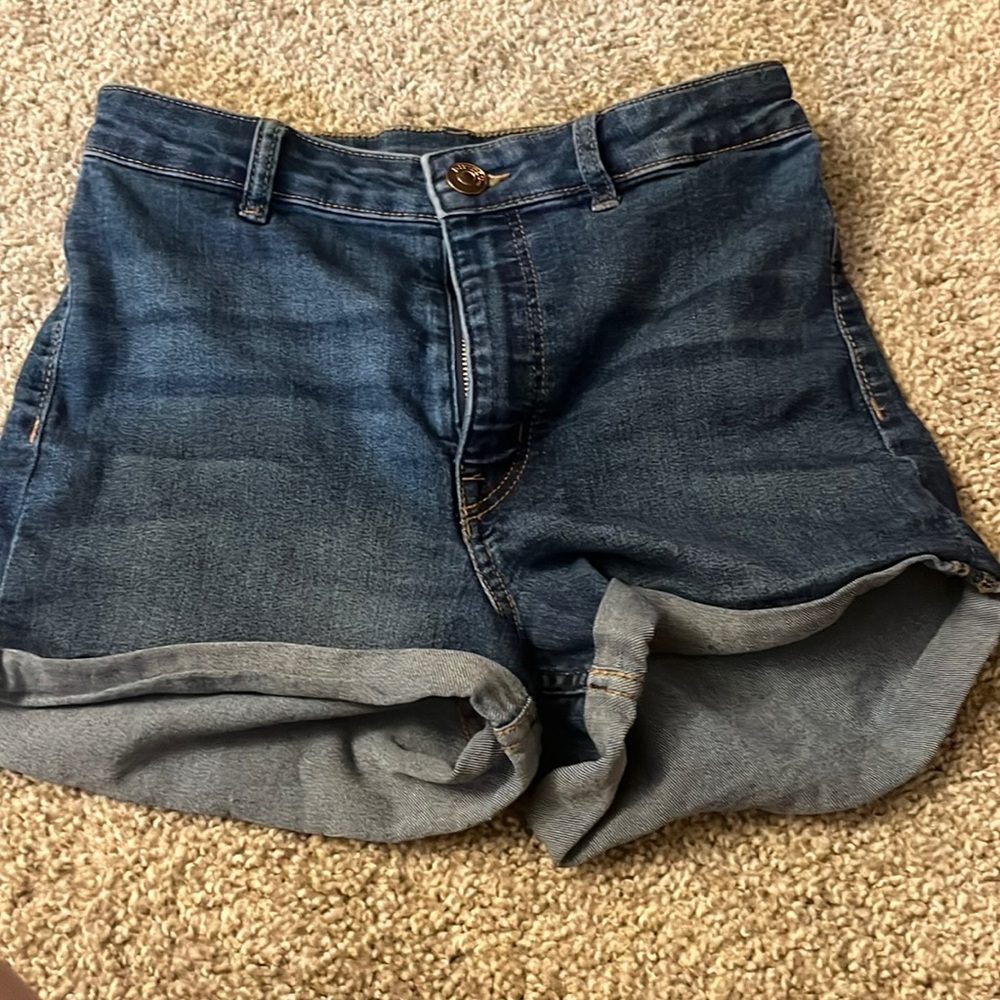 High waisted shorts